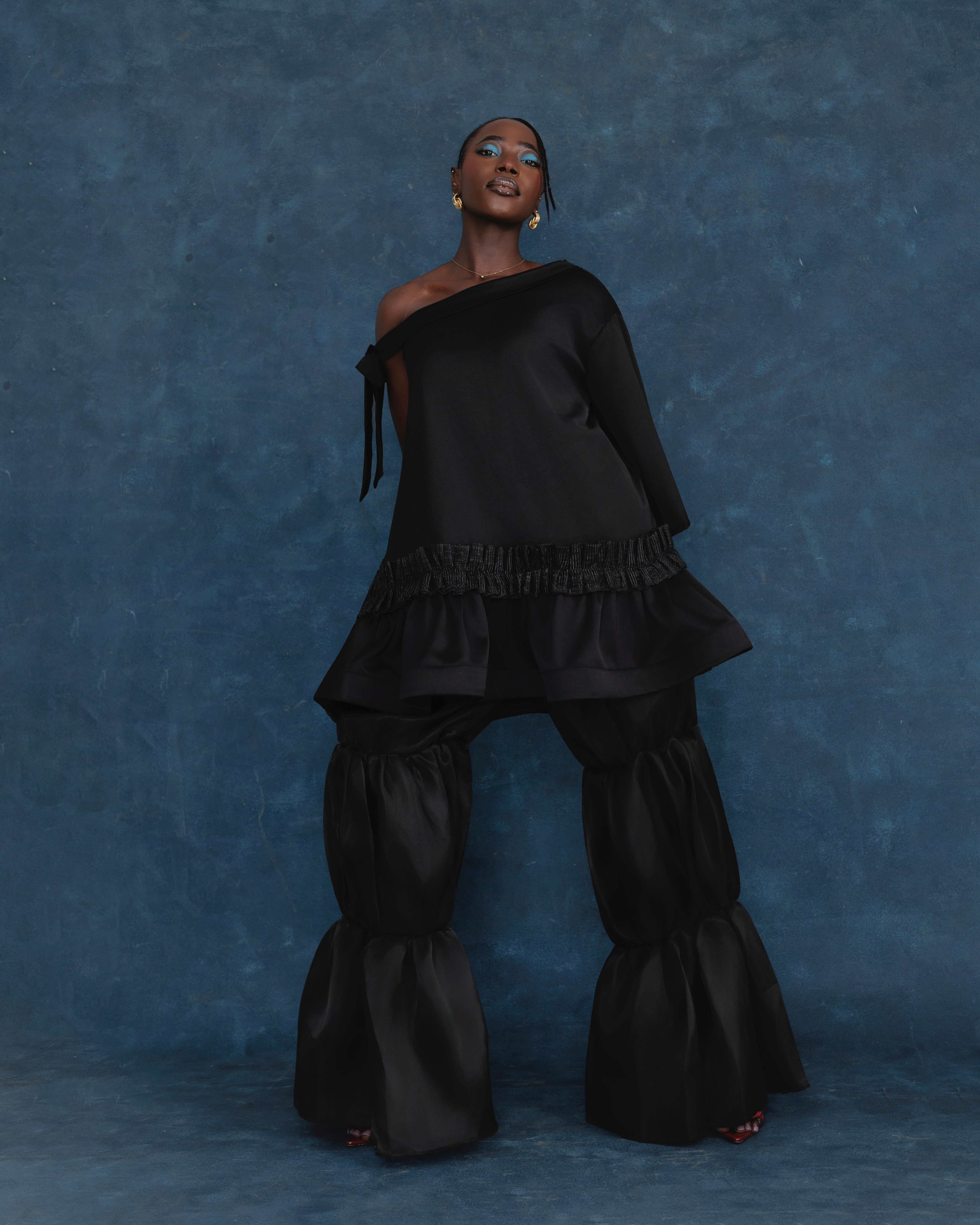 IRETI ORGANZA BUBBLE PANTS image