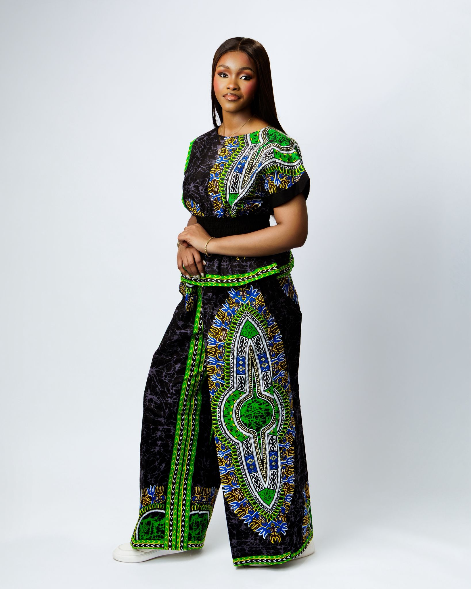 Two piece Ankara image