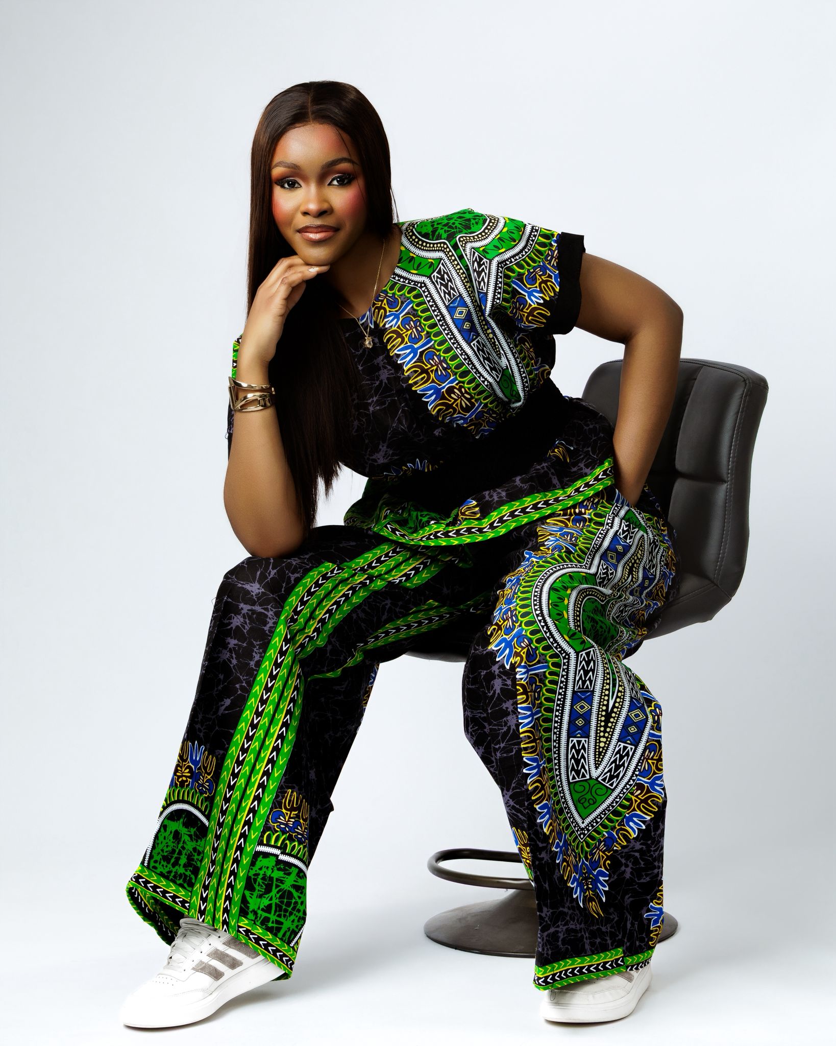 Two piece Ankara image