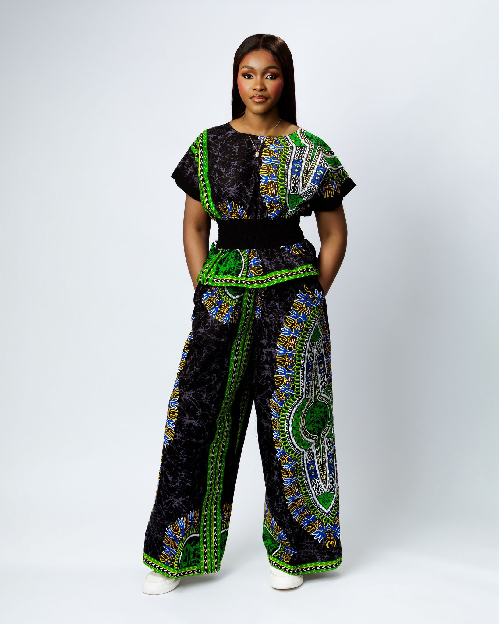 Two piece Ankara image