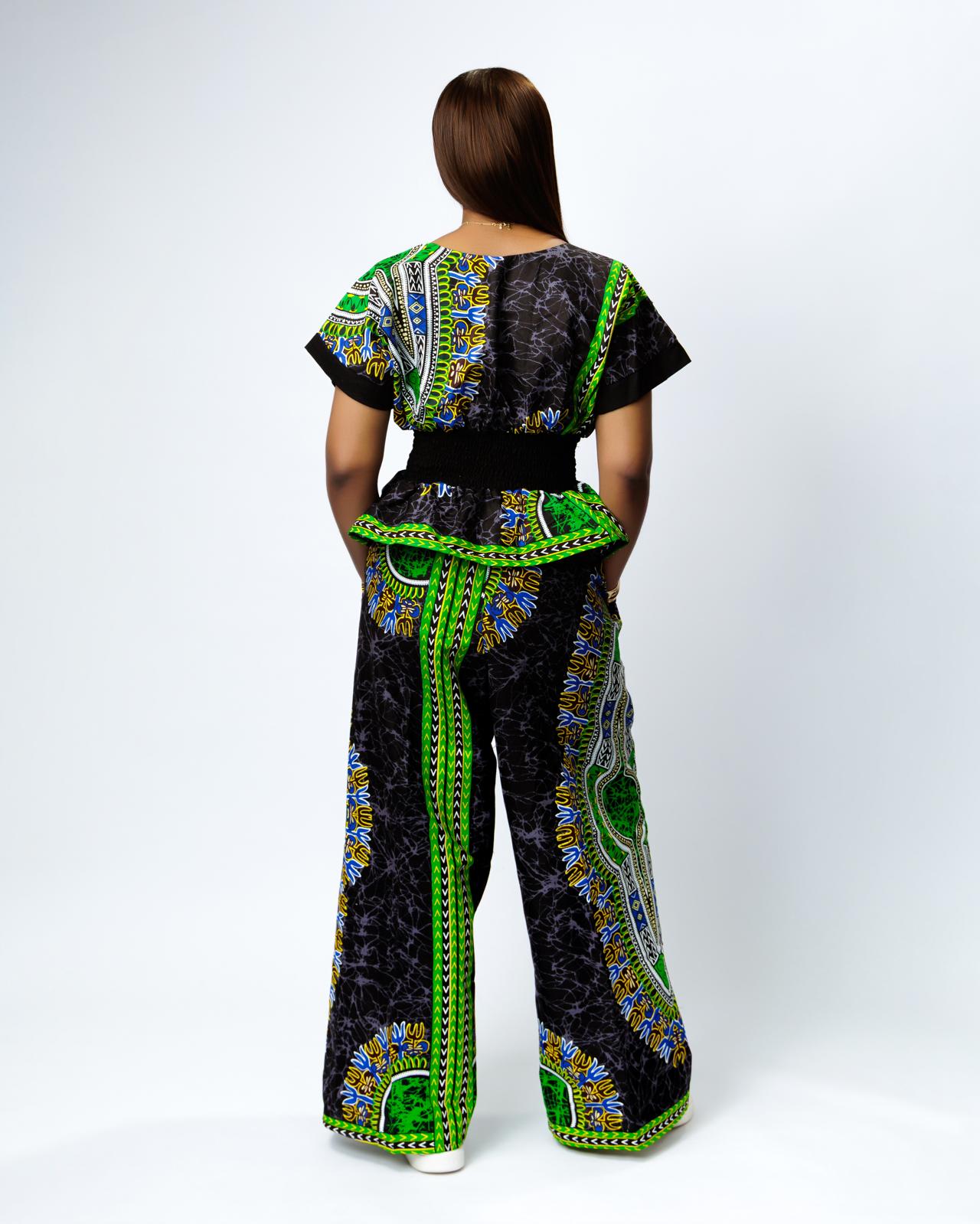 Two piece Ankara image