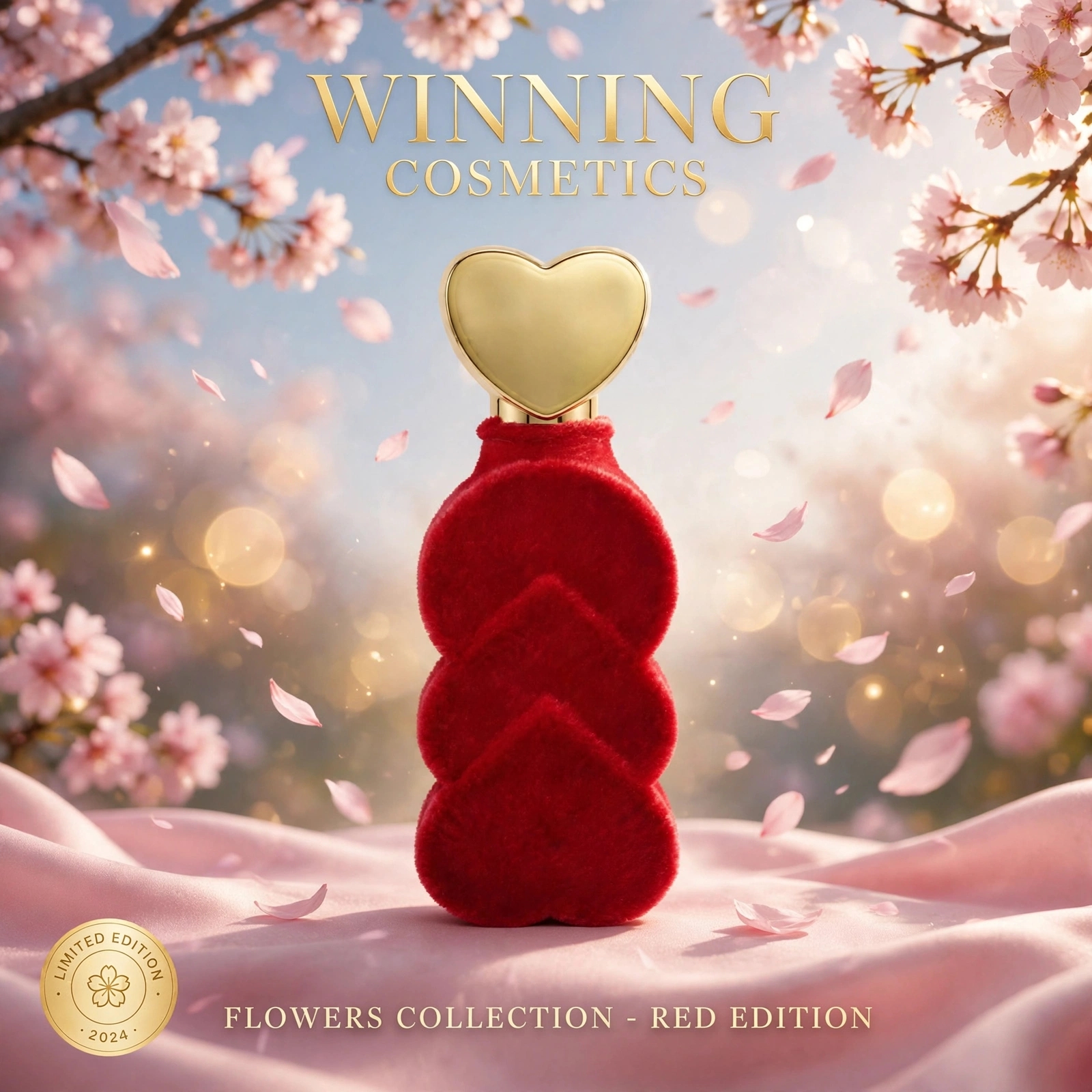 Flowers by Winning Cosmetics – Limited Edition Red Heart image