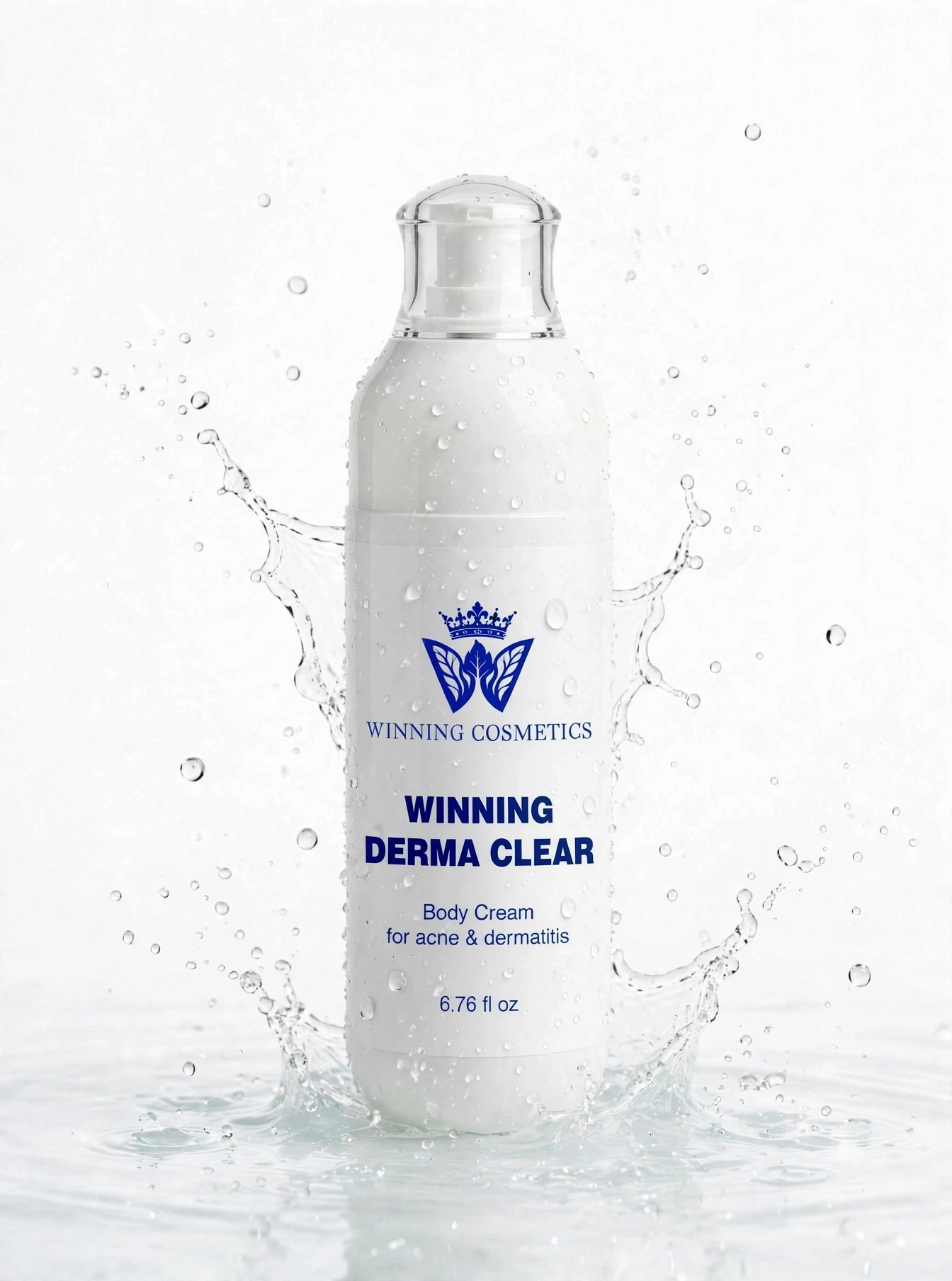 WINNING DERMA CLEAR Body Cream for Body Acne & Bumps | For Backne, Chestne, Buttne & Itchy Dermatitis Prone Skin image