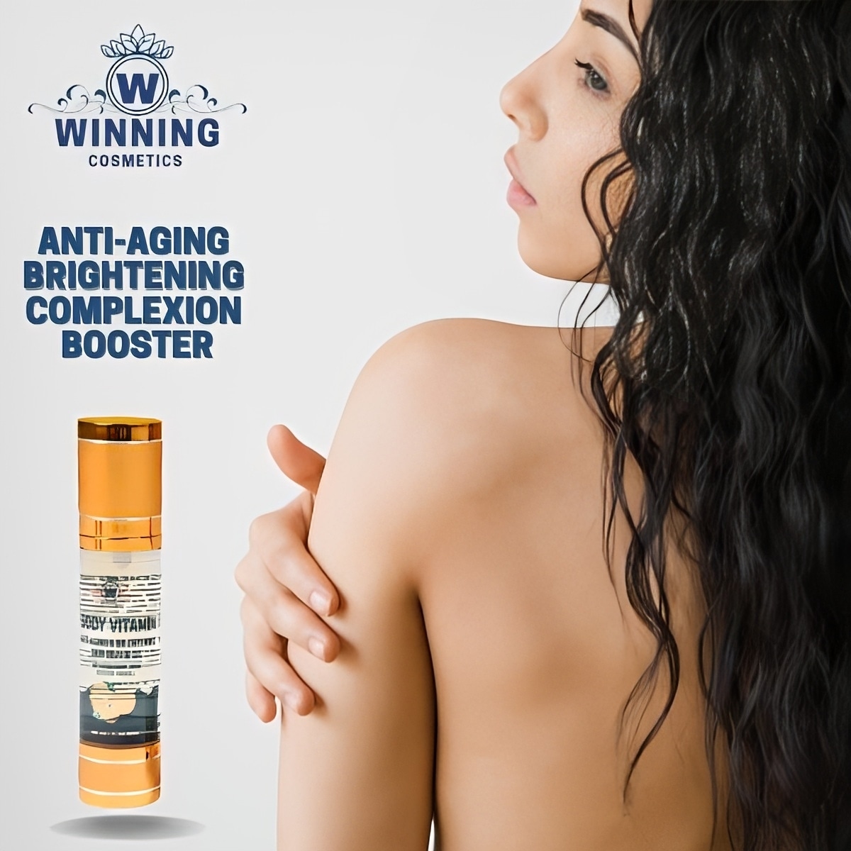 Anti-aging Brightening Vitamin Body Oil With Collagen, Hyaluronic Acid and Vitamin C. image