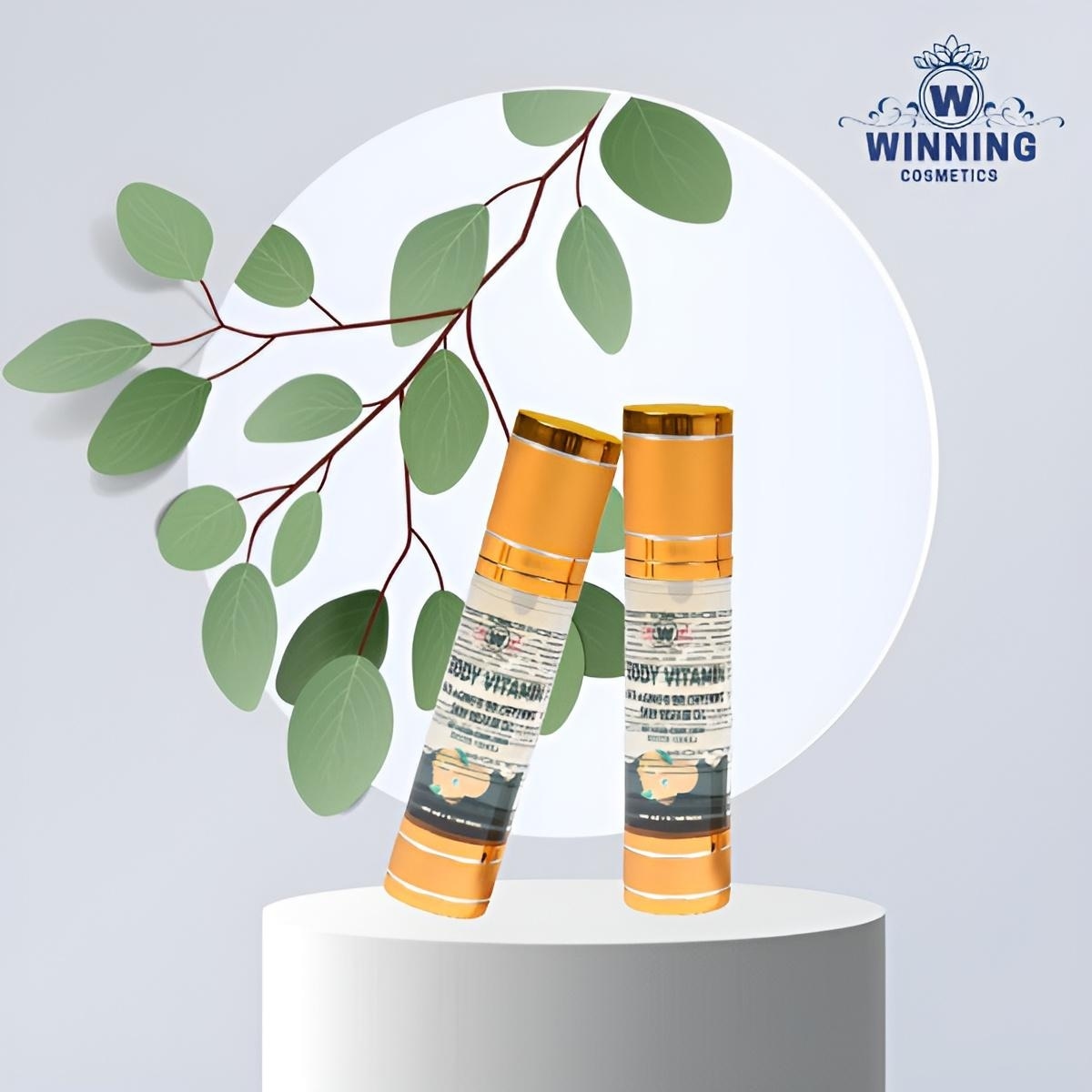 Anti-aging Brightening Vitamin Body Oil With Collagen, Hyaluronic Acid and Vitamin C. image