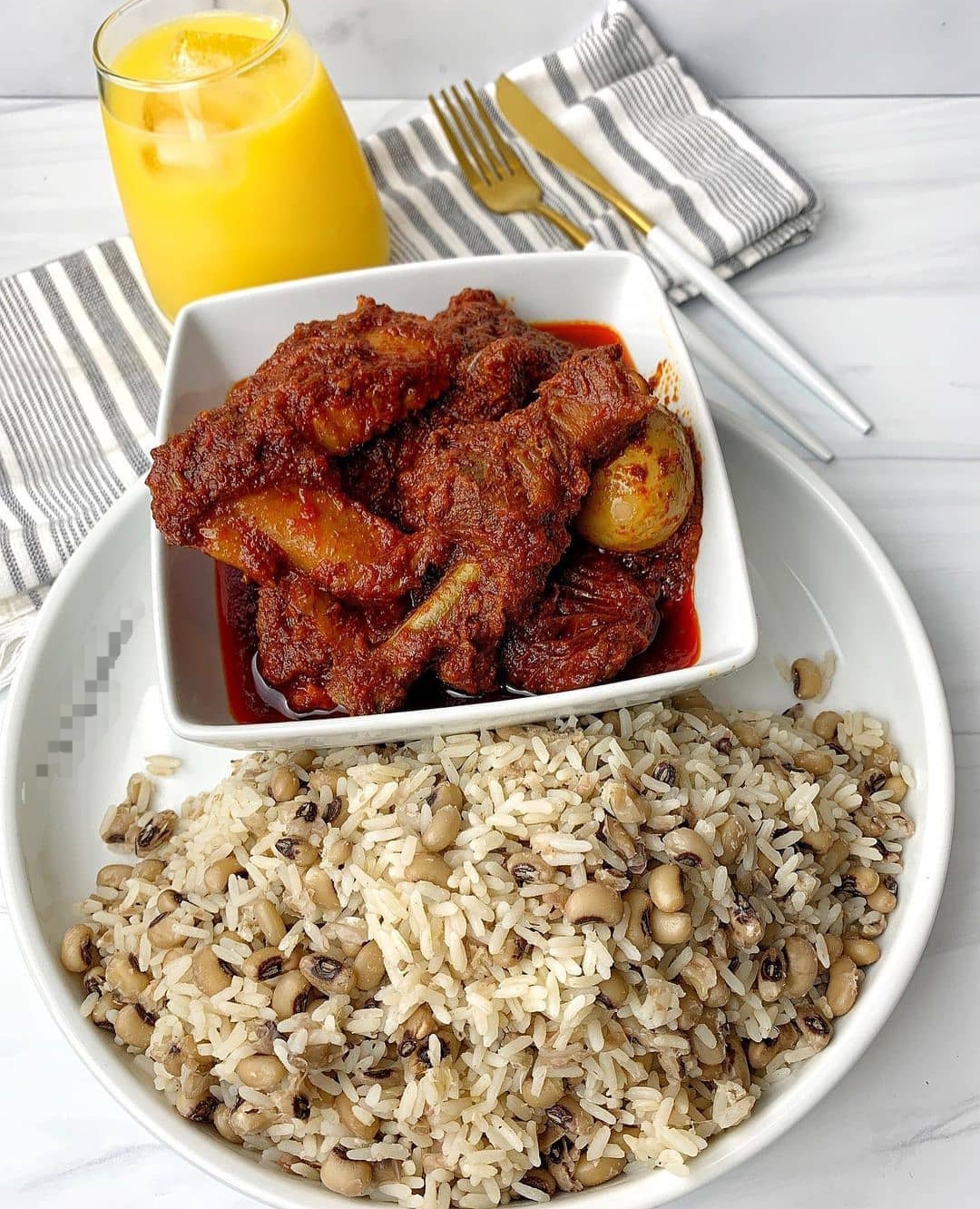 Rice & Beans With Chicken Stew second image