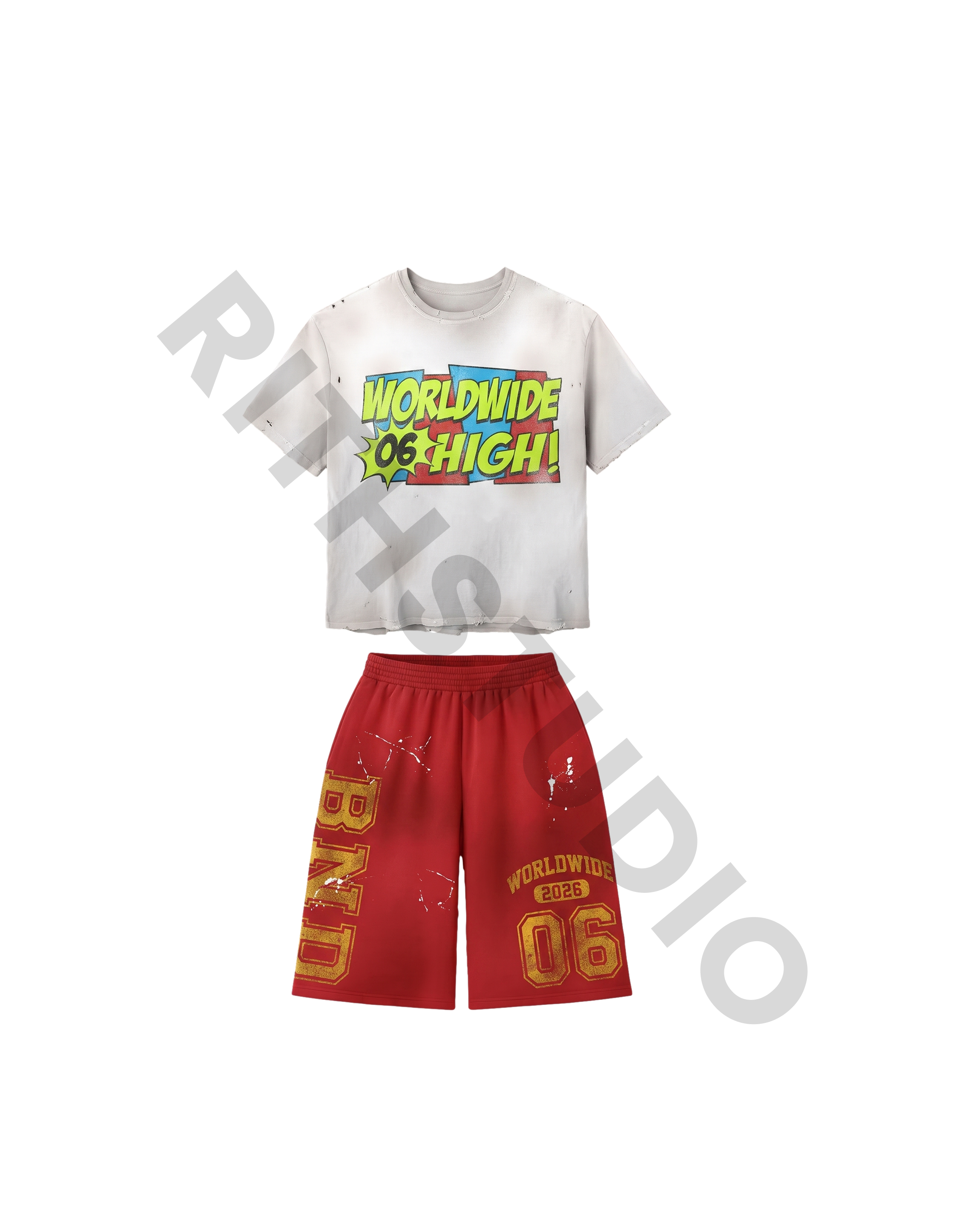 2 pc shirt & Short image