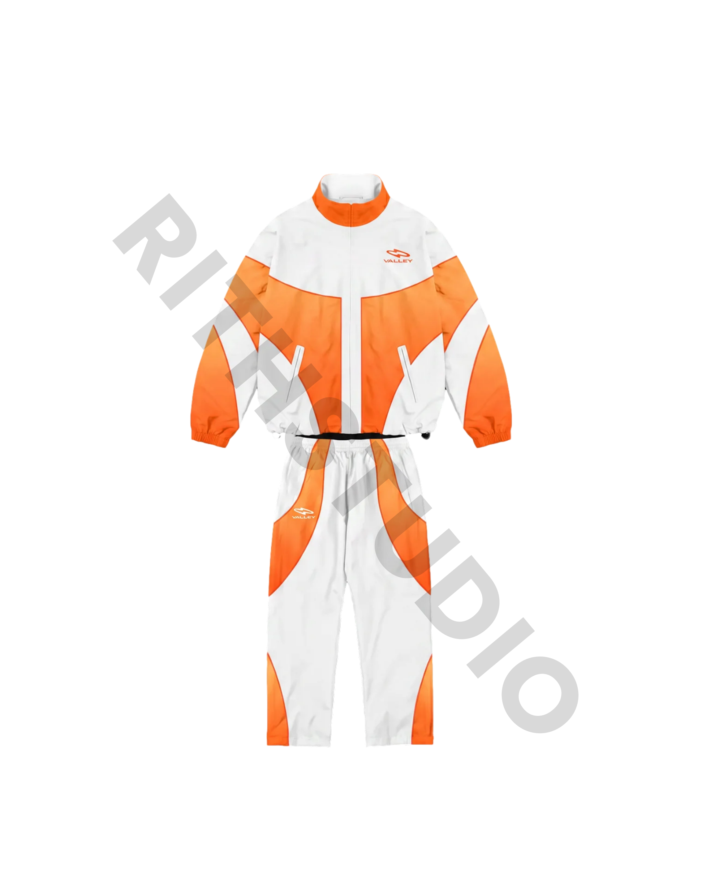 Orange track suit image