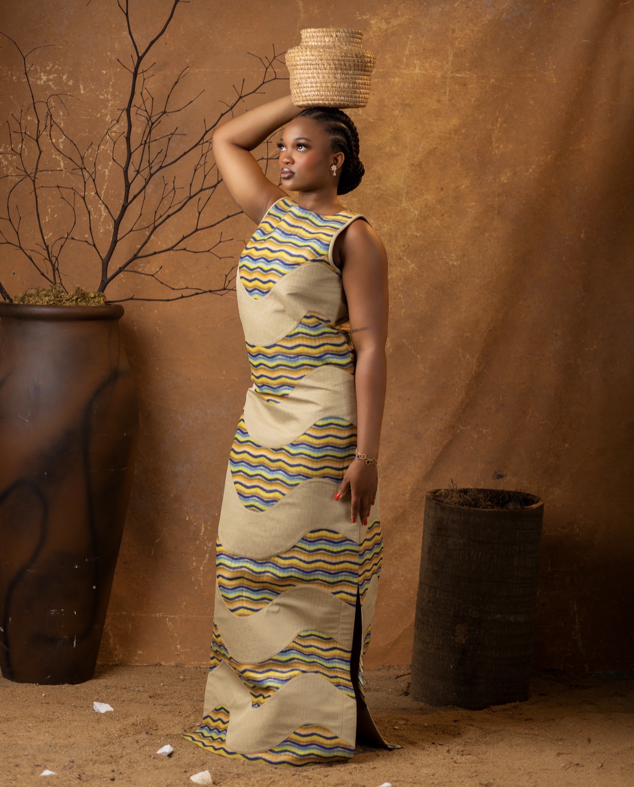 THE WOVEN RHYTHM DRESS