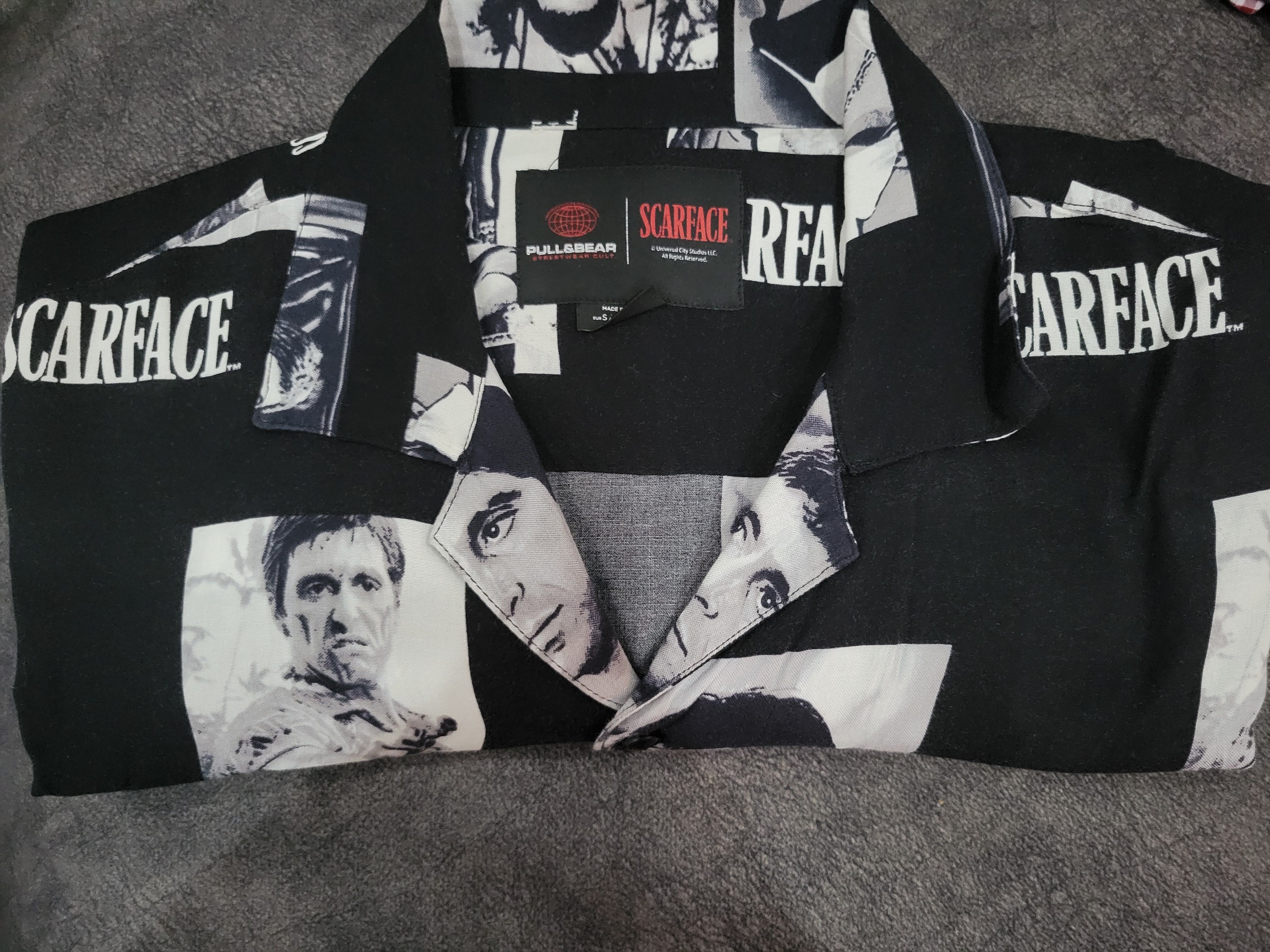 Black Scarface Shirt image